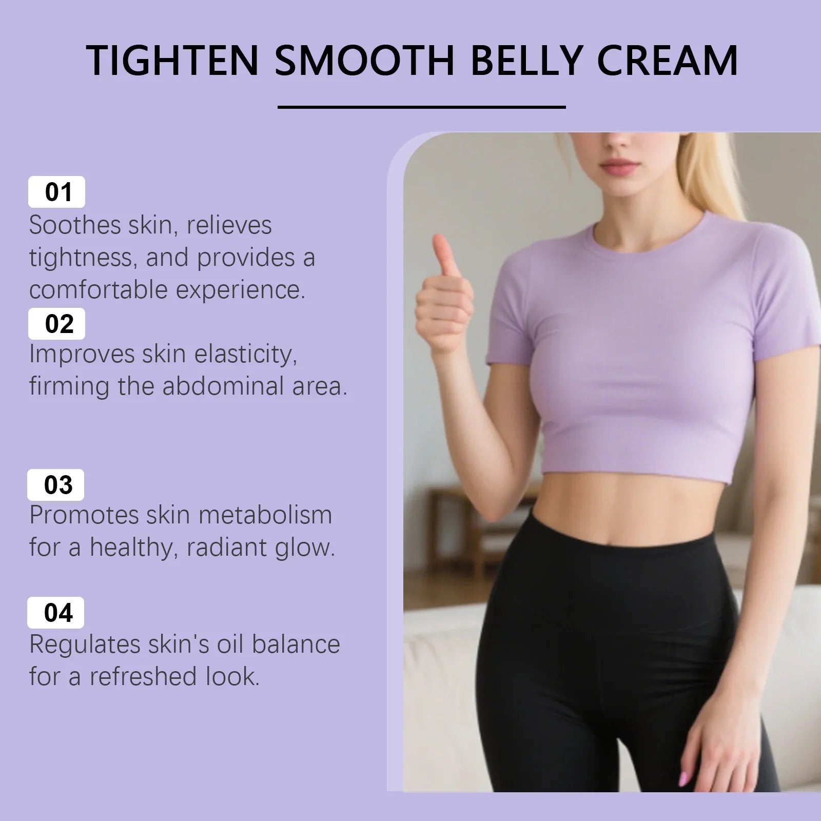 Looking™ Rose Tighten Smooth Belly Cream